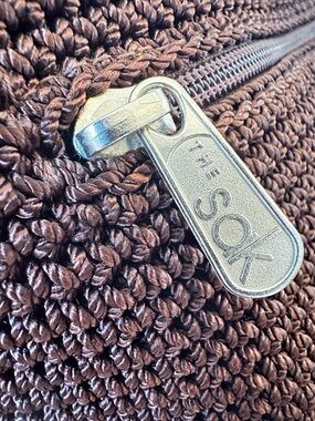 The Sak Chocolate Brown Woven Shoulder Bag